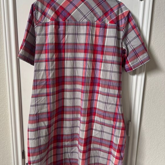 Alaskan Hardgear  and Gray Plaid Shirt dress - Picture 4 of 11